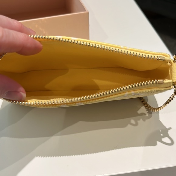 Authentic Louis Vuitton Mini Pochette Lemon Curd Yellow - Picture 10 of 10